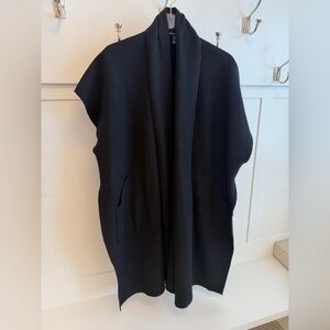 Eileen Fisher Black Cape Jacket